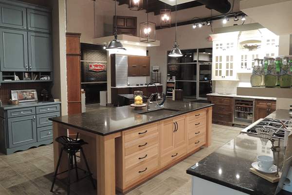 The Cabinet Shop showroom at Polaris in Columbus, Ohio